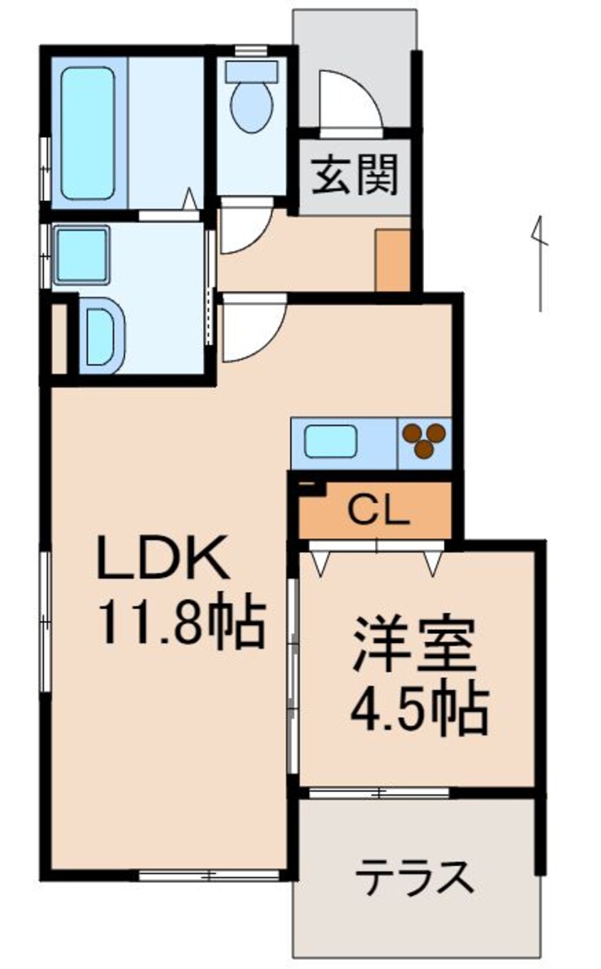 間取図 ハイツＣＬ