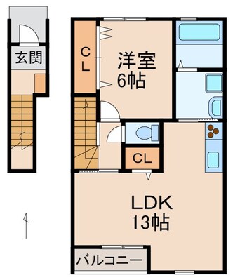 間取図 ハイツＣＬ