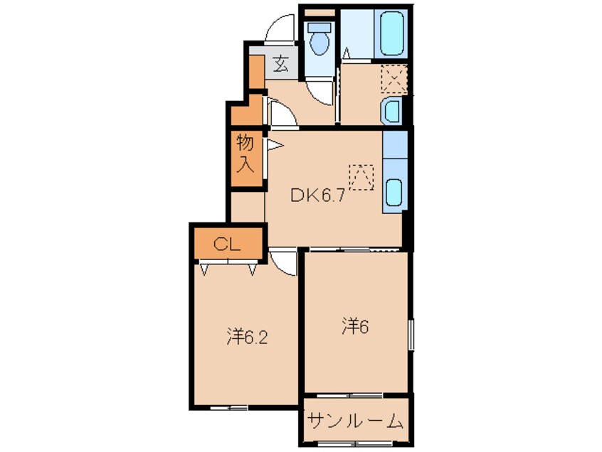 間取図 ベラ ヴィスタ