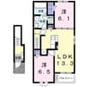 南海本線/和歌山市駅 バス:11分:停歩3分 2階 築浅 2LDKの間取り