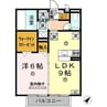 レセンテ光洋 1LDKの間取り