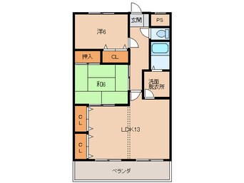 間取図 フローラ重根