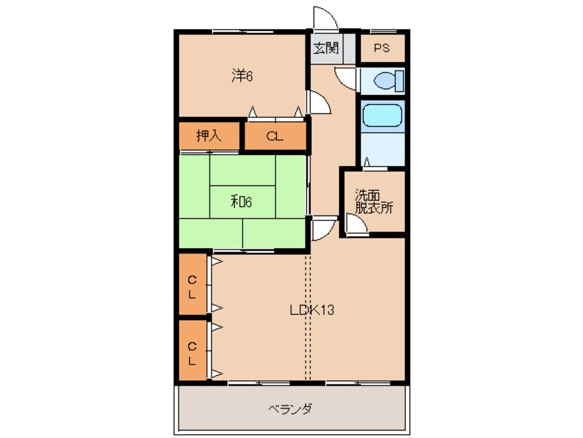 間取図 フローラ重根