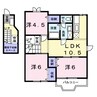 きのくに線・紀勢本線/紀三井寺駅 徒歩27分 2階 築21年 3LDKの間取り