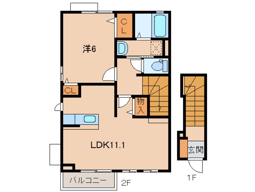 間取図 ハーベストホーム壱番館Ⅰ