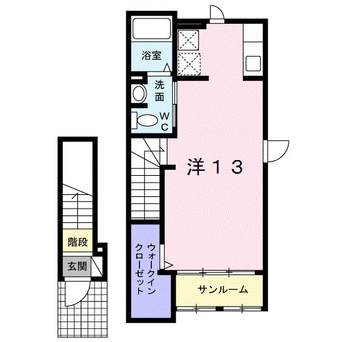 間取図 ヴァンクール新高