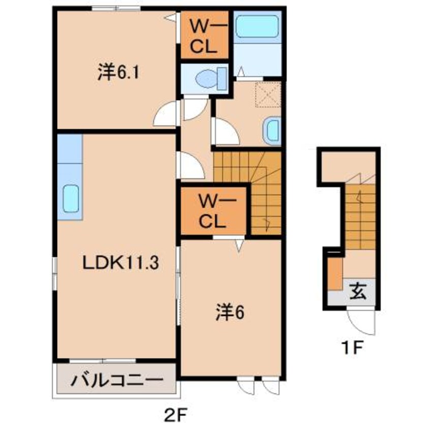 間取図 メモリーガーデンⅠ