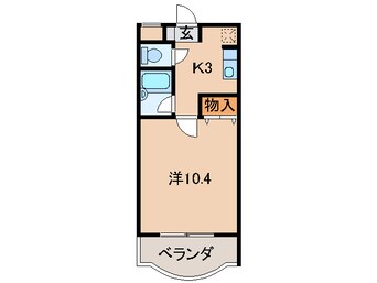 間取図 クレスト中津（Ⅰ）