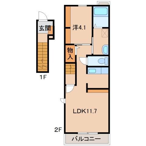 間取り図 メゾン・ド・ソレイユＣ