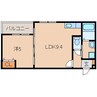 アメニティ 高松 1LDKの間取り