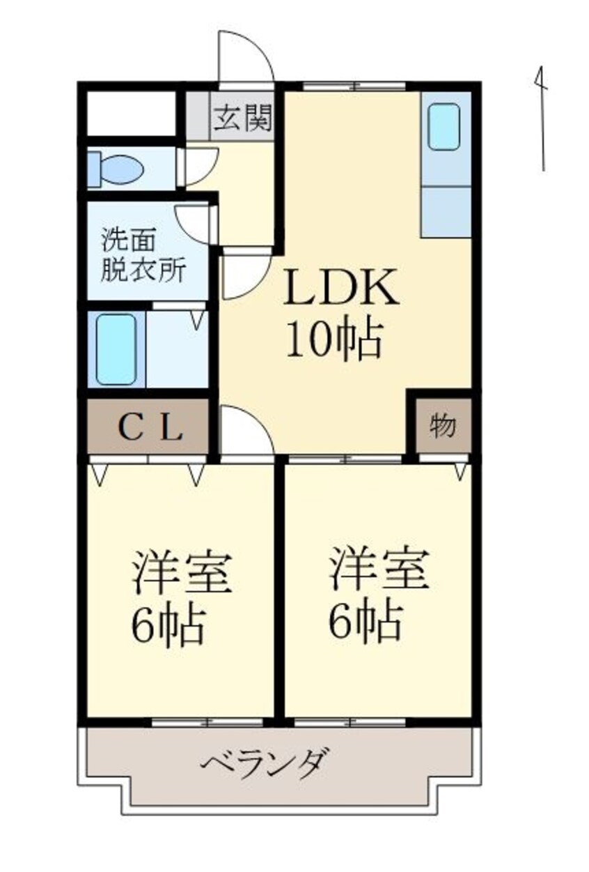 間取図 グランディールＵ