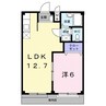 ＲＩＶＥＲＨＩＬＬＹＵＡＳＡⅠ 1LDKの間取り