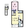 ダンデリオン　Ⅰ 1LDKの間取り