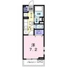 ベーネ　ルナ 1Kの間取り