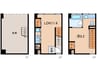 プラージュ和歌浦 1LDKの間取り