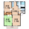 サニーコート 3Kの間取り