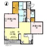 D-ROOM和歌山黒田Ⅱ 2LDKの間取り