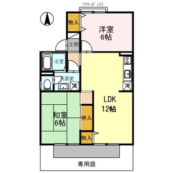 間取図 ピュアハイツ有本 Ⅰ