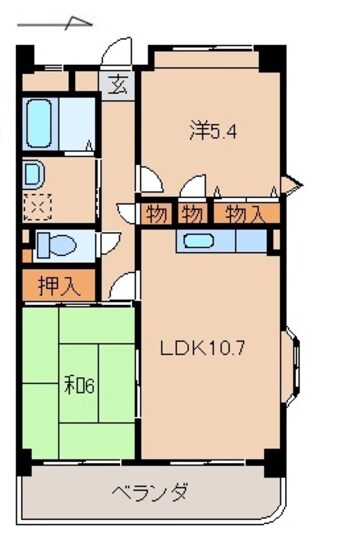 間取図 メゾン山水