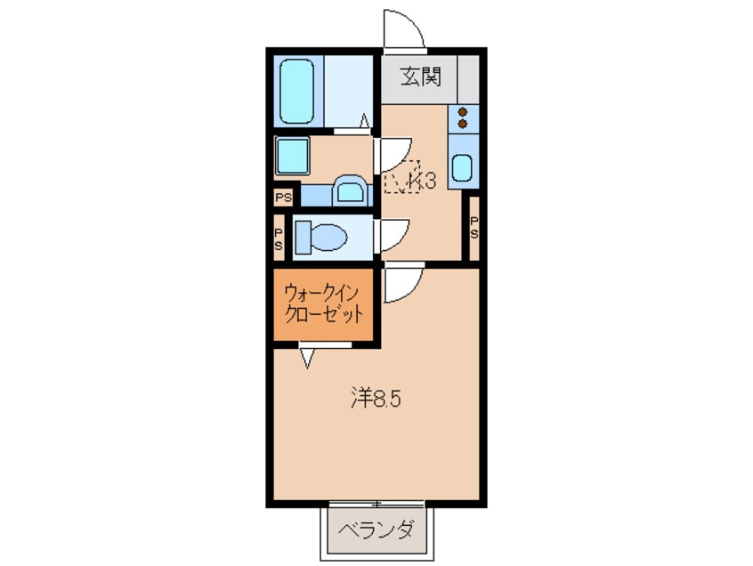 間取図 ソレアードｉ