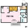 ネオハウス　パティオ 1Rの間取り