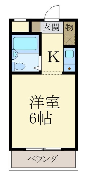 間取図 ソレール丸橋