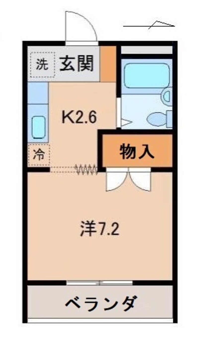 間取図 ブエナビスタ和歌山イーストⅡ