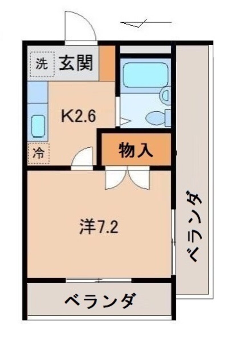 間取図 ブエナビスタ和歌山イーストⅢ