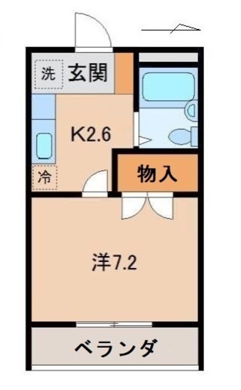 間取図 ブエナビスタ和歌山イーストⅡ