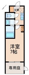 学生会館 Uni E'meal 和歌山大学前 1Kの間取り