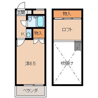 間取図 ヨーロピアン六十谷