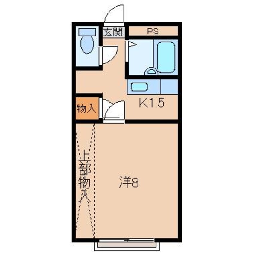 間取図 フラット貴志