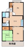 ハイツ彩光 3DKの間取り
