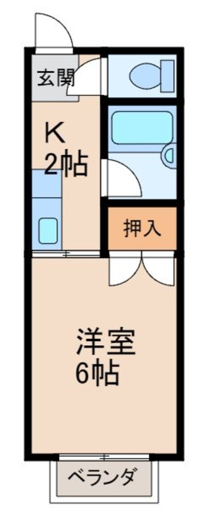 間取図 ホワイトハイツ