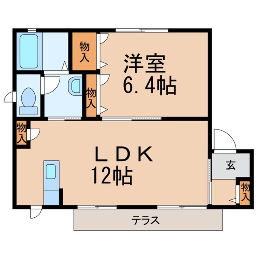 間取図 エミネンス小雑賀