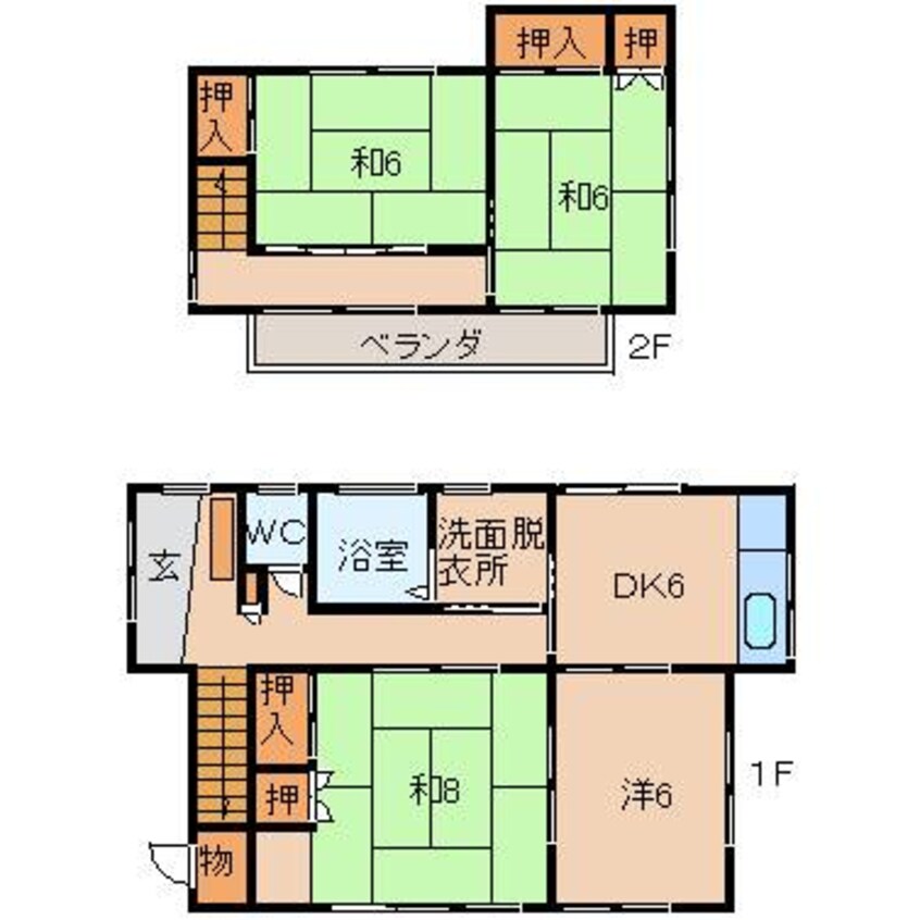 間取図 一戸建０４７３