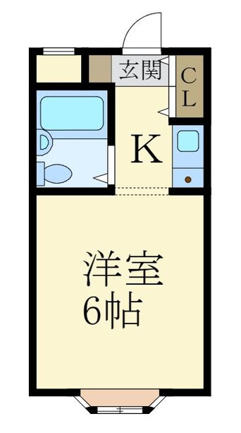 間取図 ソレール丸橋