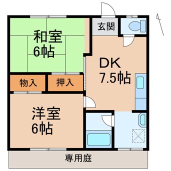 間取図 すみれマンションⅢ