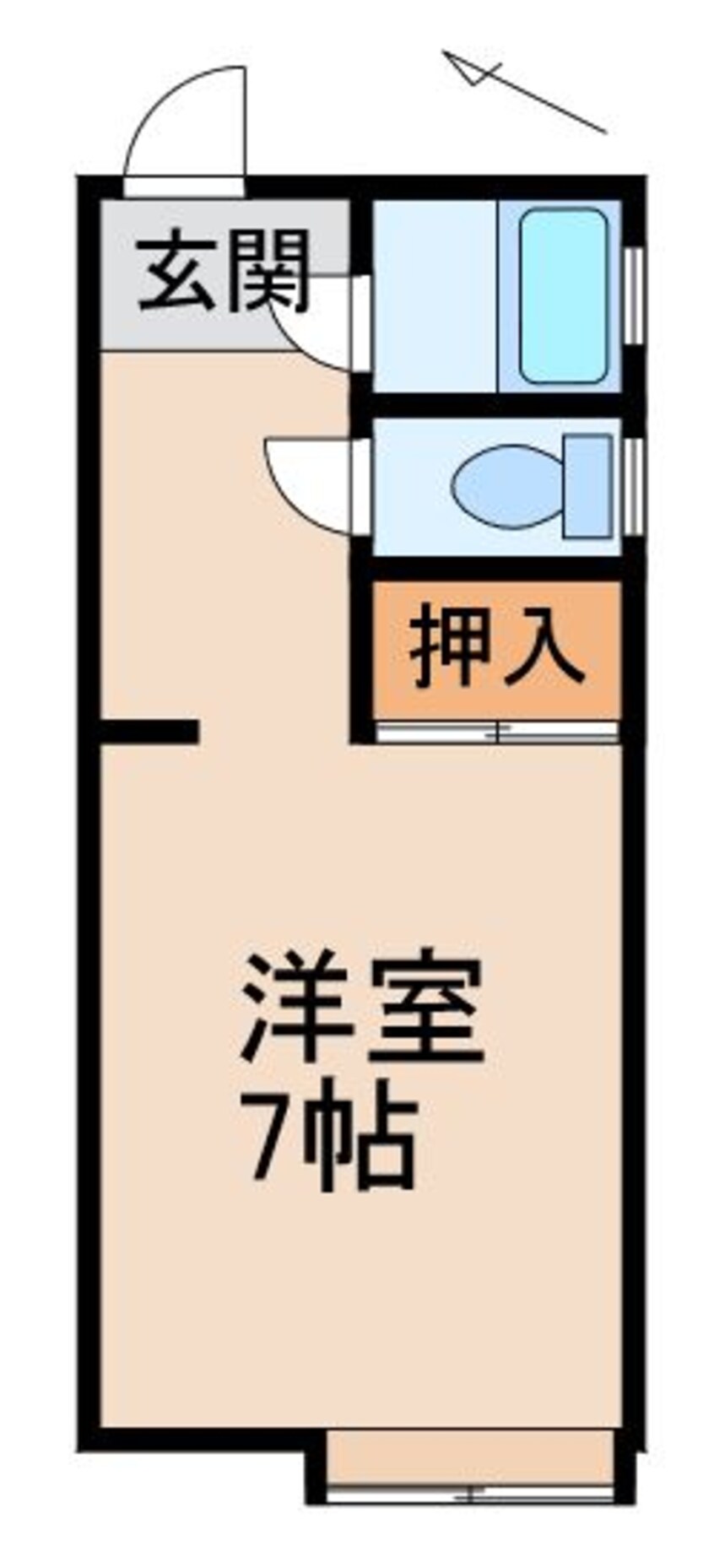 間取図 ラビタシオン永井