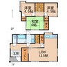 一戸建15962 3LDKの間取り