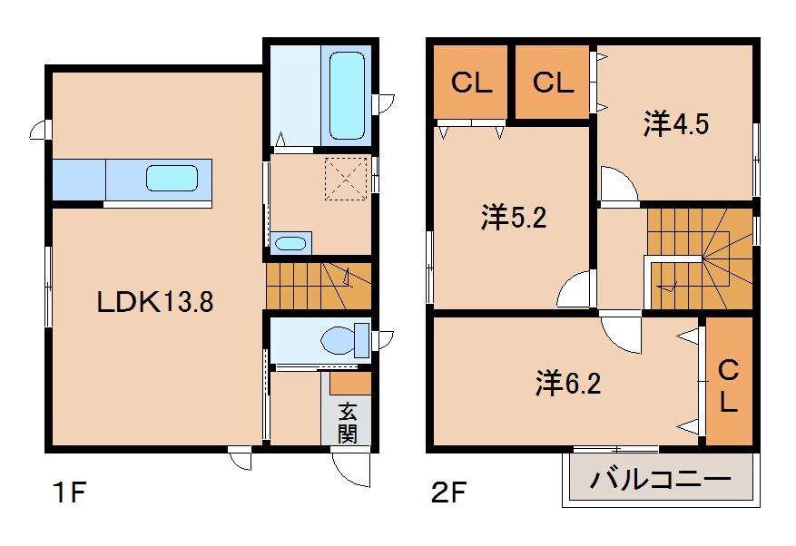 間取り図 一戸建１４１５５