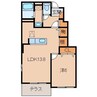 アジュール湊 1LDKの間取り
