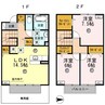 ブリオーソ東高松Ⅱ 3LDKの間取り