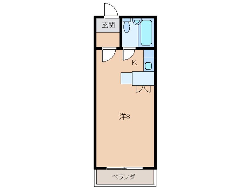 間取図 ヴィラヤナセ