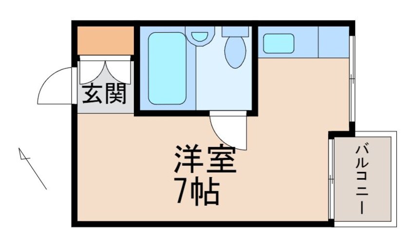 間取図 モン・エソールⅠ