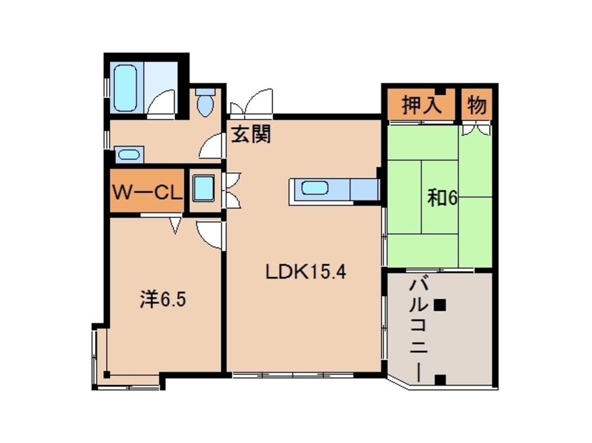 間取図 河彦ビル