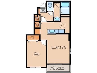 間取図 カテュルスフェリスⅢ
