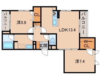 間取図 BEREO WAKAYAMA