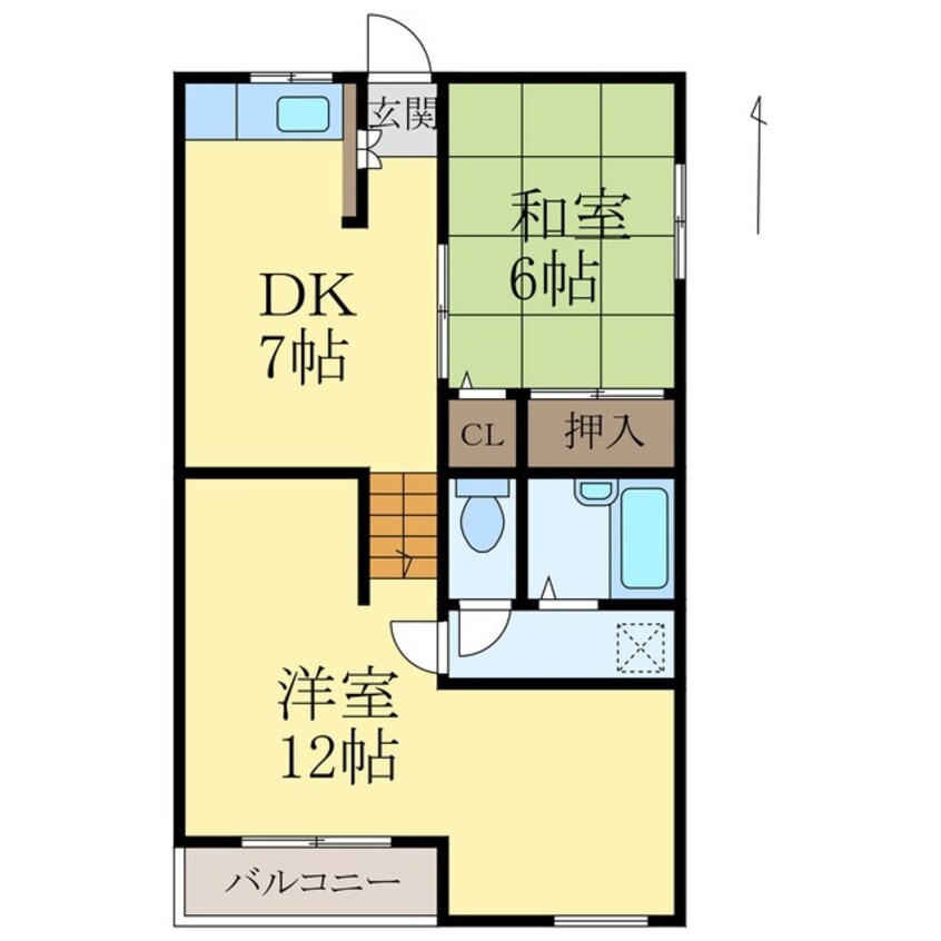 間取図 ＫアパルトマンⅡ