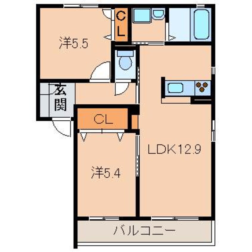 間取図 ワイズコート